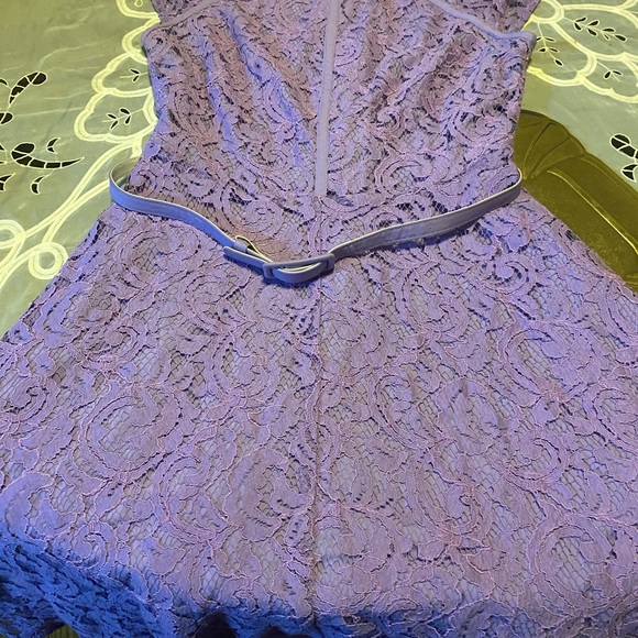Eva Mendez lace cap sleeve dress . - Picture 3 of 4